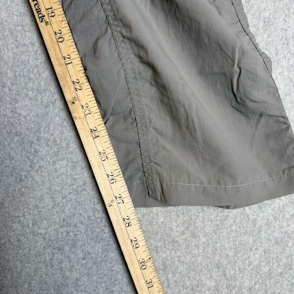 The North Face Womens Size 4 Long Pants Olive Green Drawstring Waist Pockets - Picture 7 of 9